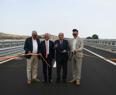 A19, aperto il nuovo viadotto Alfio. Schifani: “Strada ricostruita secondo i più avanzati standard tecnici”