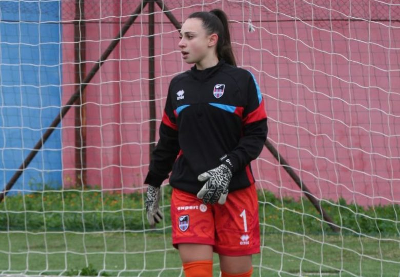 Viola Orlando, il portiere-goleador del Catania Women: “Prima immagino ogni parata, poi la vivo in campo”