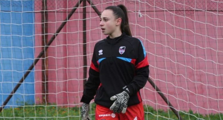 Viola Orlando, il portiere-goleador del Catania Women: “Prima immagino ogni parata, poi la vivo in campo”