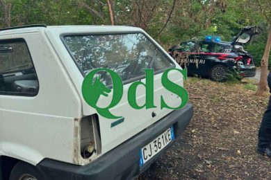 Rubano l’auto e la nascondono tra le campagne del Catanese: l’obiettivo era incendiarla