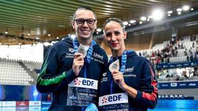Europei nuoto artistico, Pelati e Ruggiero d’argento