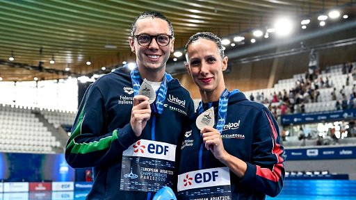 Europei nuoto artistico, Pelati e Ruggiero d’argento