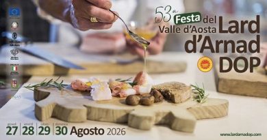 Valle d’Aosta, torna la festa del lardo di Arnad: con anche il gelato