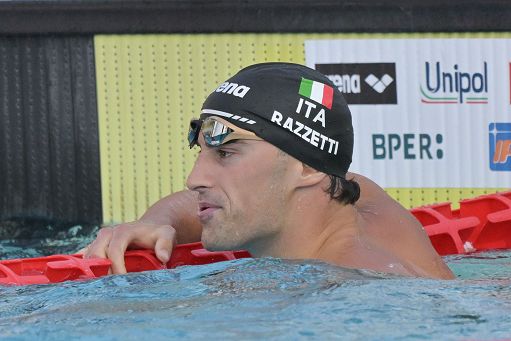 Europei Nuoto, Razzetti argento nei 400 misti
