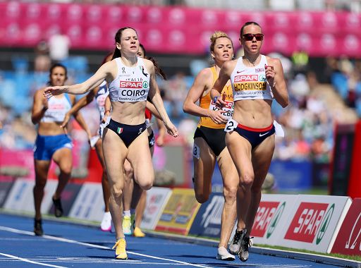Europei Atletica, Eloisa Coiro record italiano negli 800