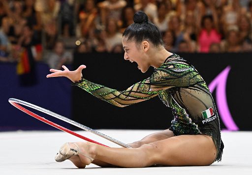 Europei ginnastica ritmica, Raffaeli argento al cerchio