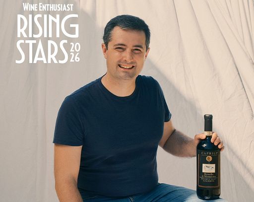 Wine Enthusiast: Giacomo Bartolommei unica “Rising Star” italiana