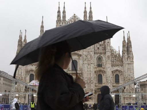 Maltempo, DPC: allerta arancione in Lombardia, gialla in 8 regioni