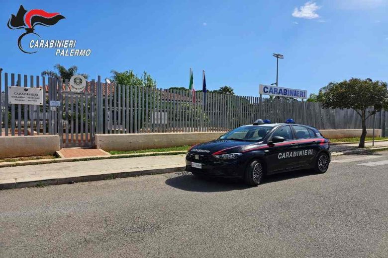 Piantagione di cannabis tra la vegetazione a Palermo, due arresti e una denuncia