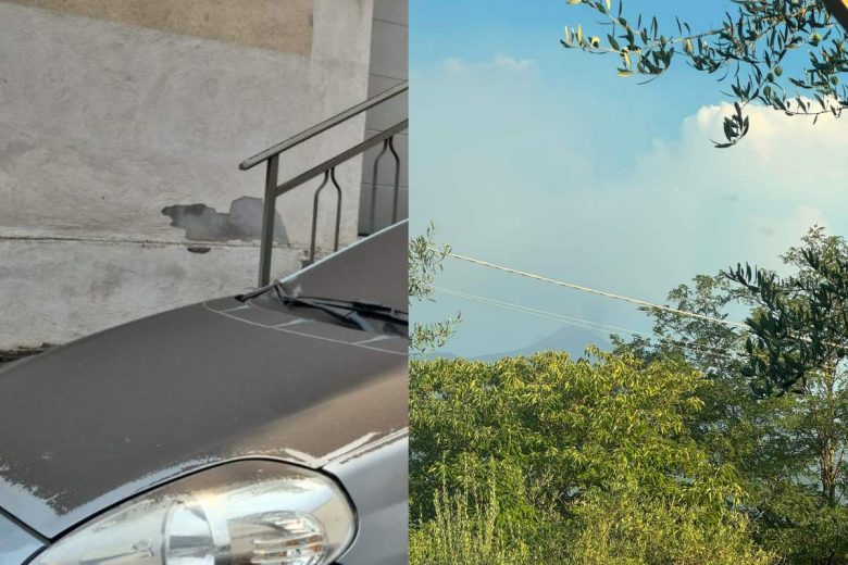 Da Pedara a Belpasso, strade invase dalla cenere dell’Etna: i Comuni agiscono contro i disagi, la situazione