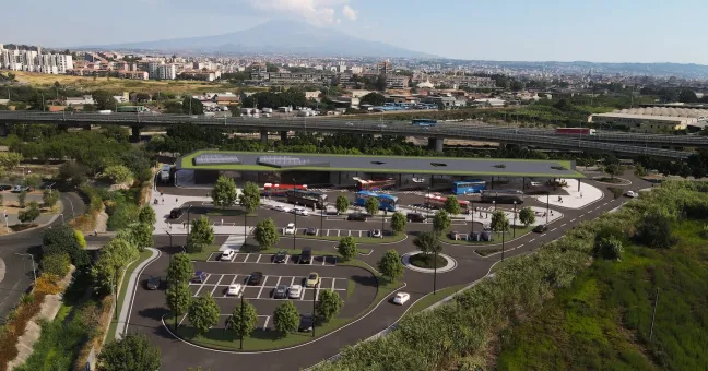 Catania, entrano nel vivo i lavori del nuovo Terminal Bus a Fontanarossa: tra un anno il nuovo hub intermodale