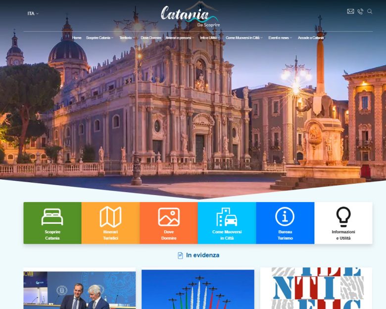 Catania, la città degli eventi che sul web non esistono: viaggio nel portale turistico dimenticato