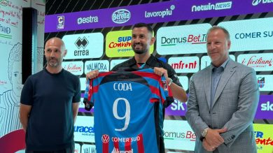 Catania, bomber Coda si presenta:  “In questa piazza si deve vincere: risponderò sul campo ai detrattori”