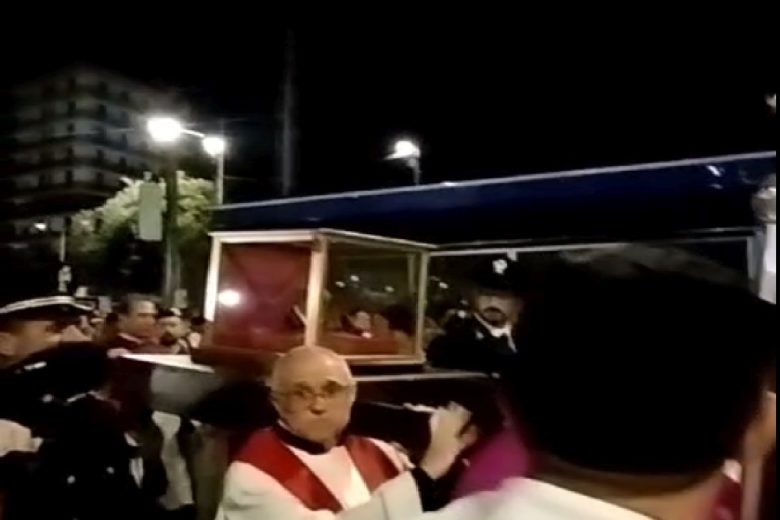 VIDEO | Sant’Agata, il pellegrinaggio delle reliquie verso la Cattedrale