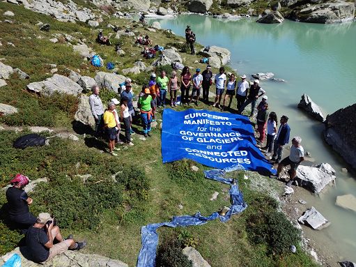 Legambiente:tre alert rossi del Monviso, il punto di Carovana dei ghiacciai