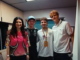 Formula1, Sinner: “Congratulazioni Kimi Antonelli, grande”