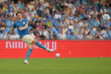 Calcio, Napoli, operato McTominay: intervento ablazione riuscito