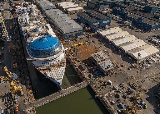 Royal Caribbean: a Turku varata ufficialmente la “Hero of the Seas”