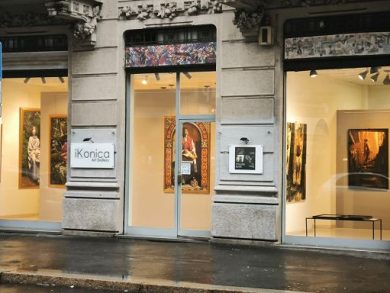 Milano, all’iKonica Art Gallery in mostra il Blue