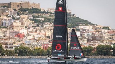 Vela, America’s Cup. Tudor Team Alinghi: da Napoli grande accoglienza