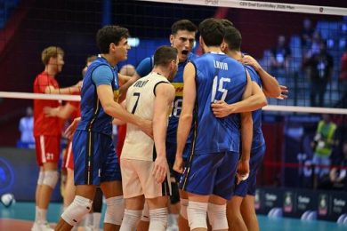 Pallavolo, Europei, Danimarca ko, Italia ai quarti