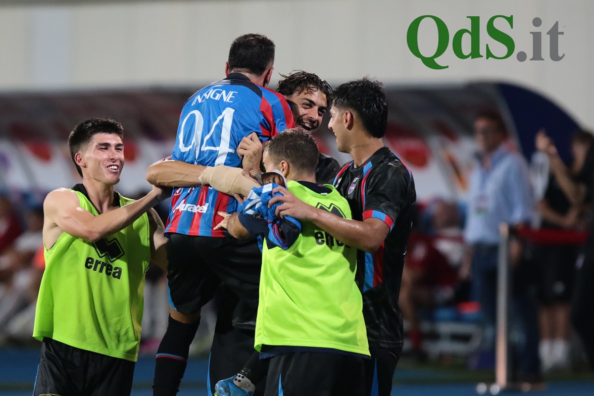 Catania-Cosenza 4-0, primo acuto dei rossazzurri in campionato: la fotogallery del match del “Massimino”