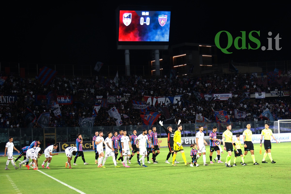 Catania-Cosenza 4-0, primo acuto dei rossazzurri in campionato: la fotogallery del match del “Massimino”