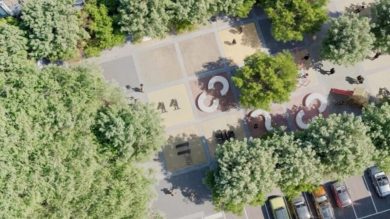 Catania, scontro su piazza Majorana: “Troppo cemento”. Il Comune: “Pianteremo 26 alberi”