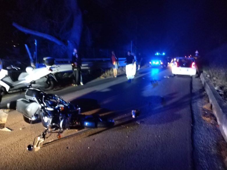 Incidente a Palermo, scontro auto-moto: un ferito