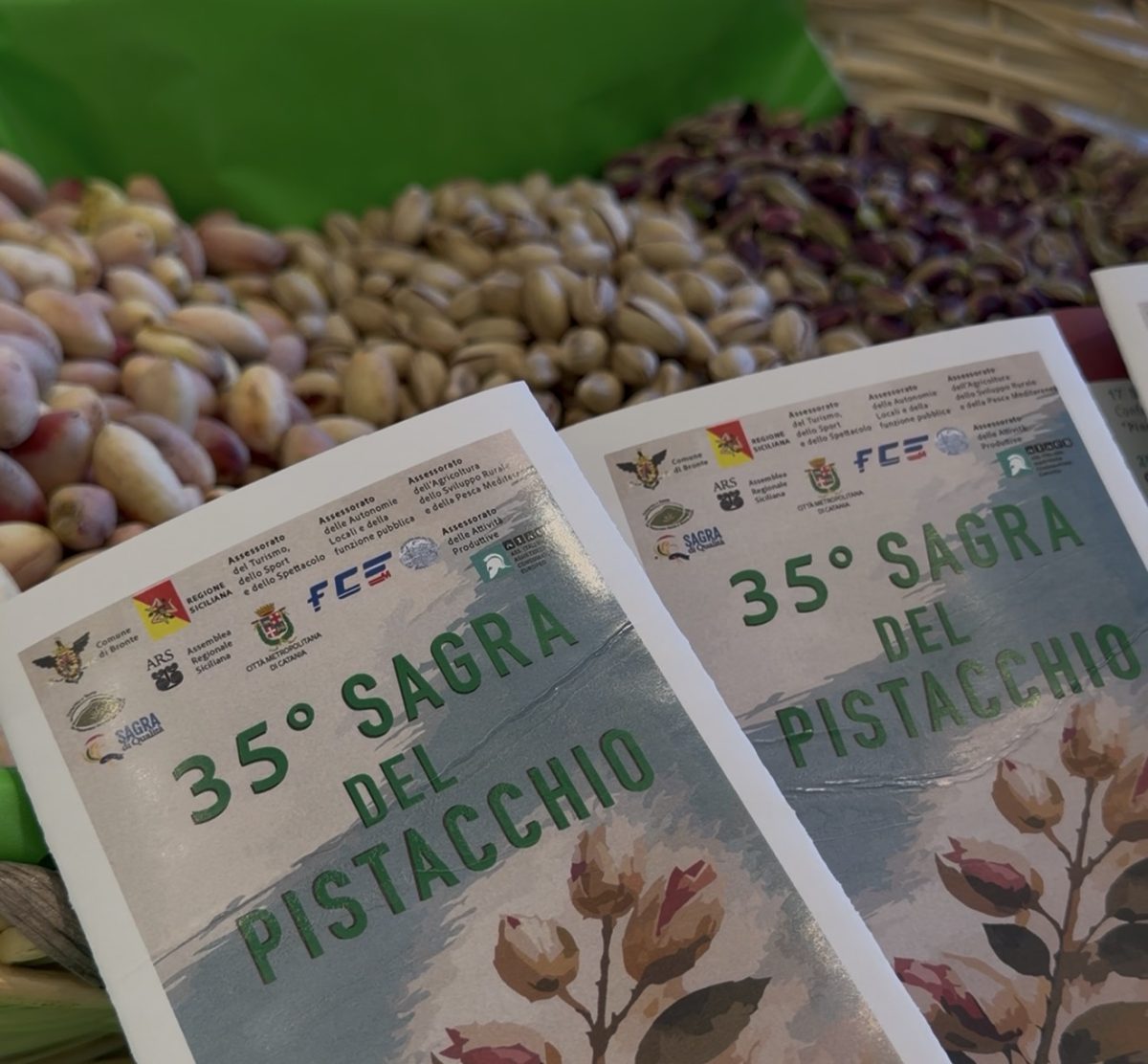 35esima Sagra del Pistacchio di Bronte, semaforo verde. Il sindaco Gullotta: “Vogliamo farci conoscere in tutto il mondo”