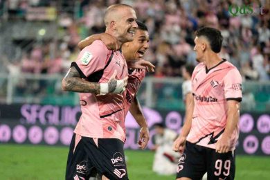Serie B, il Palermo soffre ma esulta: Samp al tappeto e vetta solitaria