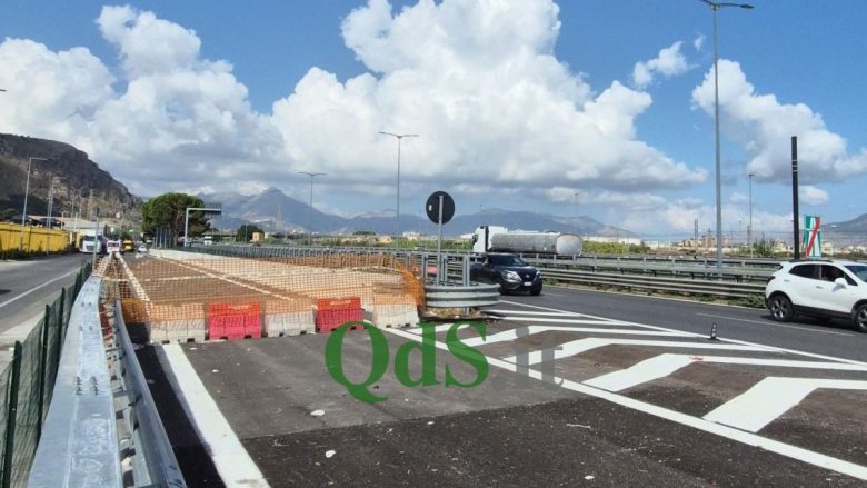 VIDEO | Palermo, fase finale dei lavori lato monte dello svincolo di Brancaccio