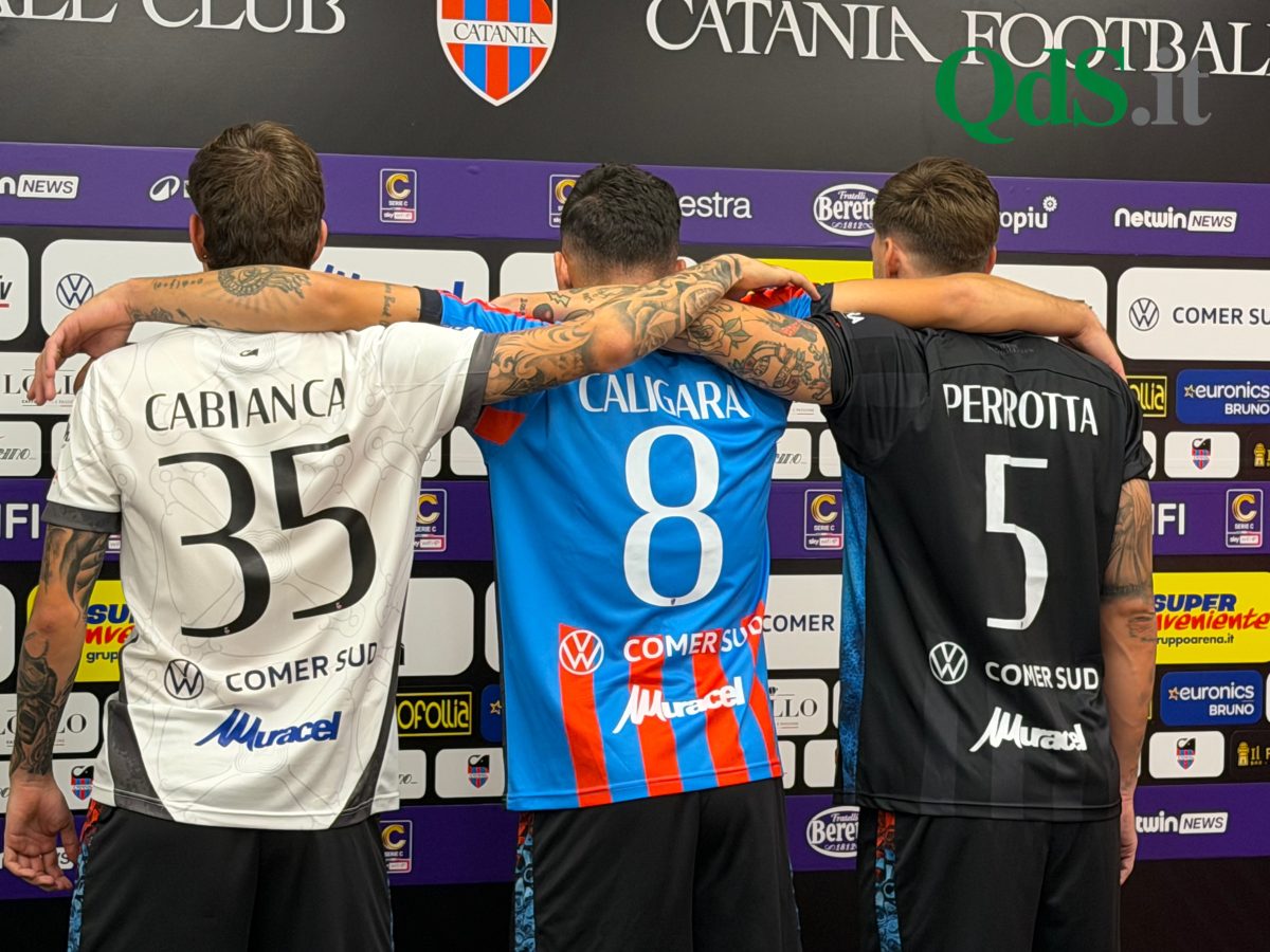 Catania, Caligara-Perrotta-Cabianca si presentano: “Siamo tutti con Longo, uniti per raggiungere l’obiettivo” Catania, Caligara-Perrotta-Cabianca si presentano: “Siamo tutti con Longo, uniti per raggiungere l’obiettivo”