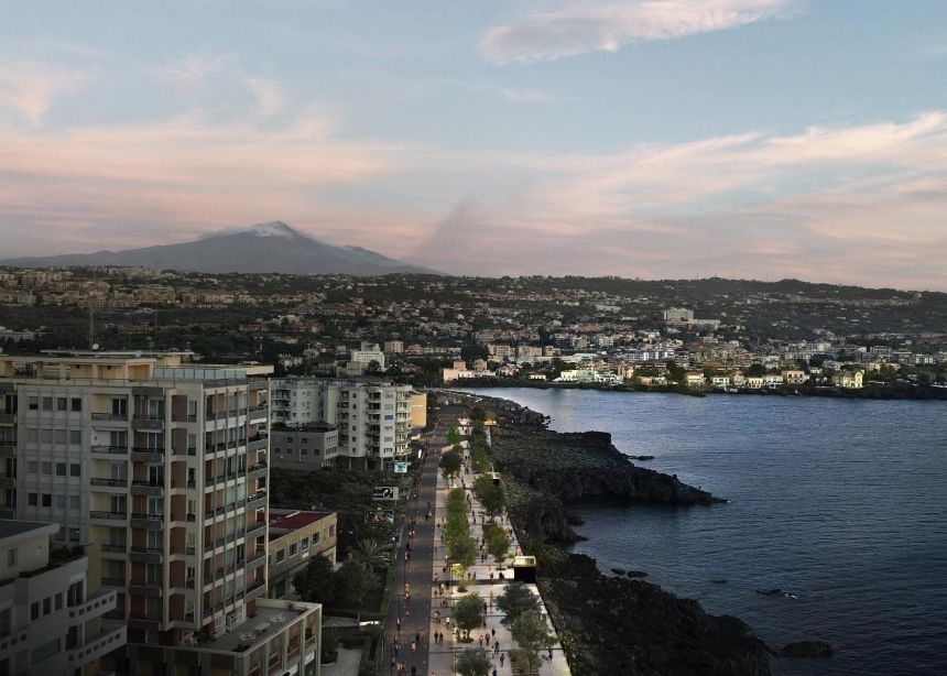 FOTO | Lungomare di Catania, semaforo verde per la riqualificazione: piano da 50 milioni di euro, ecco come diventerà