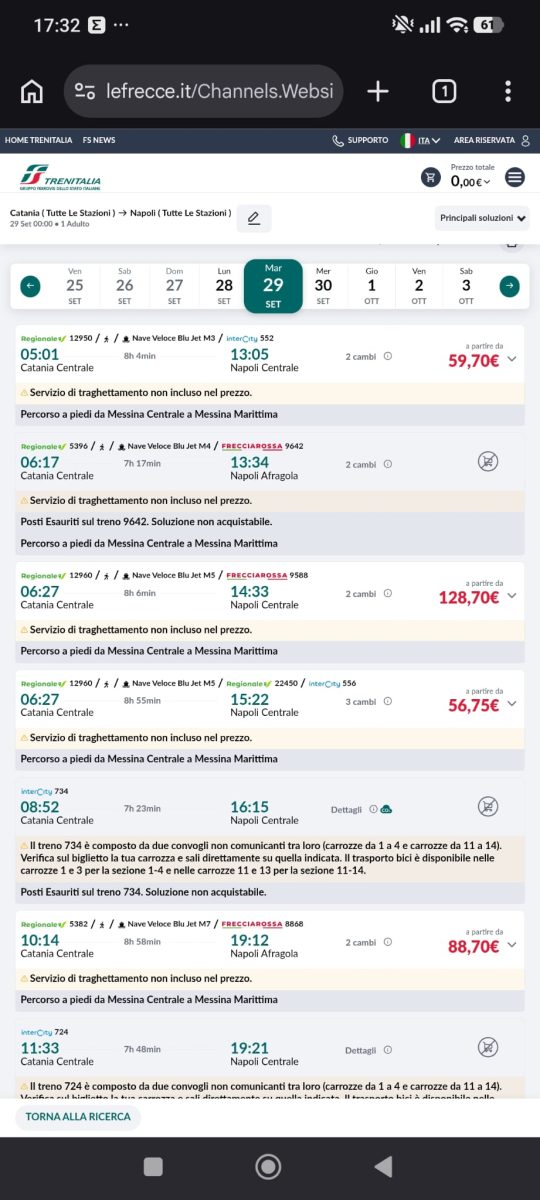 Intrappolati per l’Etna? Voli, treni e autobus sold out a causa dell’emergenza cenere Intrappolati per l’Etna? Voli, treni e autobus sold out a causa dell’emergenza cenere