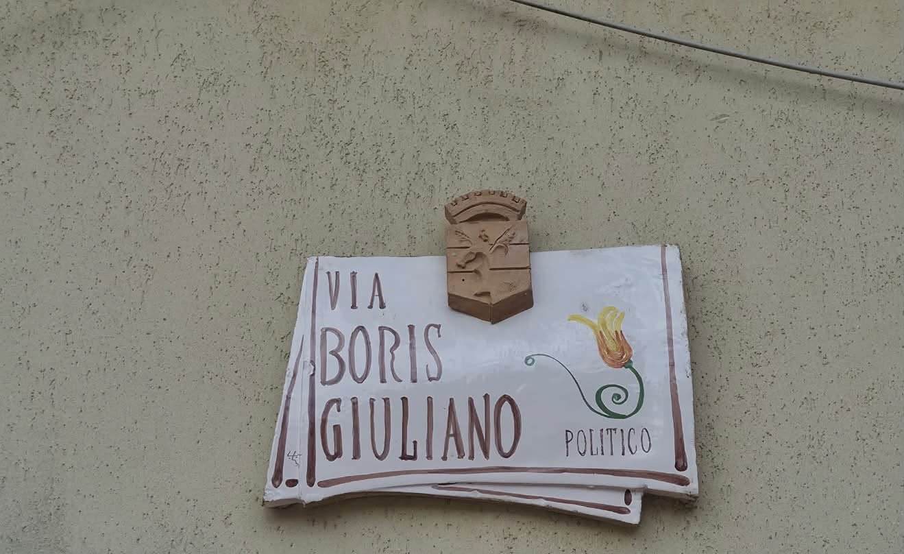 Una strada intitolata a Boris Giuliano, “politico”: gaffe a Castellana Sicula