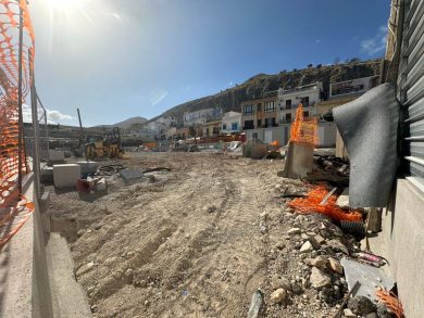 Riqualificazione piazza a Mondello, “Lavori ancora fermi, servono tempi certi. Commercianti preoccupati”