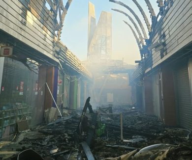 Incendio al Conca d’Oro, Giambona: “Preoccupati per i lavoratori”