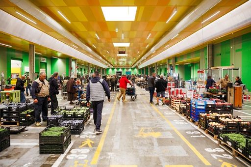 Inaugurata nuova galleria mercato ortofrutticolo di Cesena
