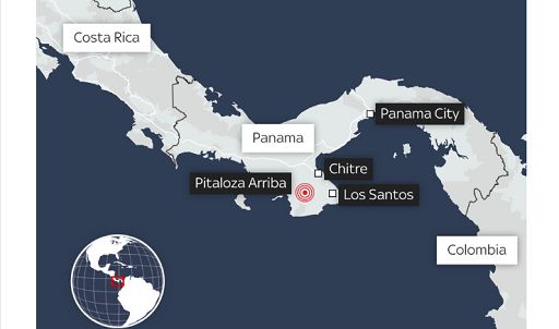 Panama, terremoto magnitudo 7,6 semina il panico nella capitale