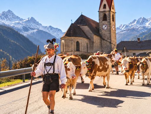 In Valle Aurina l’autunno segue il ritorno dagli alpeggi delle mandrie