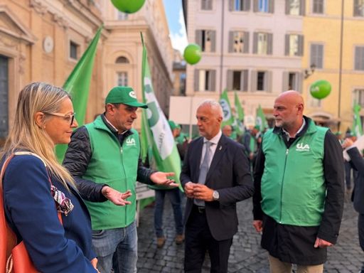 Lega incontra Cia i mobilitazione davanti Montecitorio