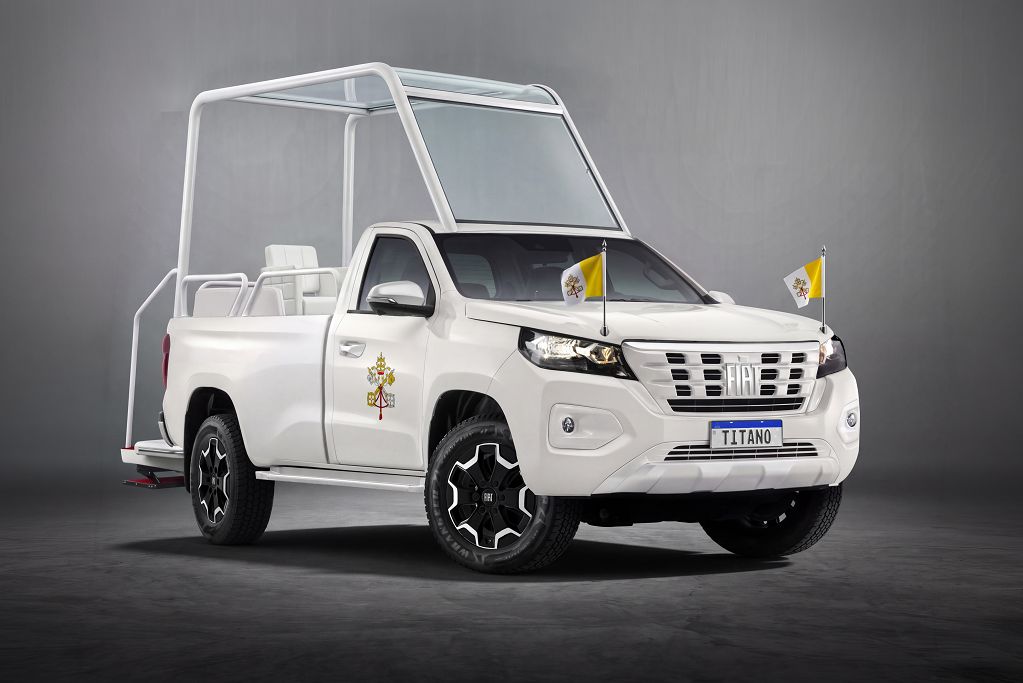 Fiat: il pick-up Titano sarà la papamobile di Leone XIV in Uruguay
