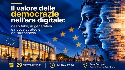 Ia, “Valore delle democrazie nell’era digitale”: a Roma il confronto Ia, “Valore delle democrazie nell’era digitale”: a Roma il confronto