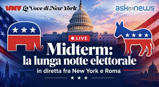 Midterm USA, la diretta elettorale su Askanews e La Voce di New York