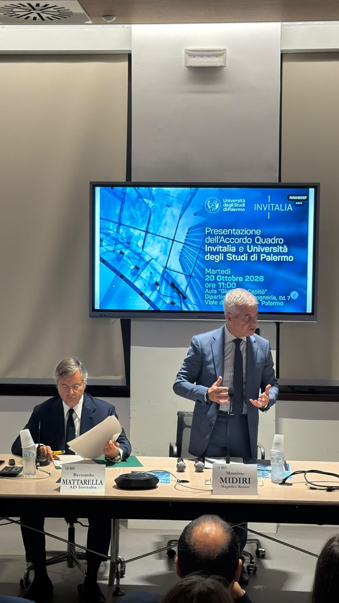 Accordo Università di Palermo-Invitalia: il progetto per promuovere tecnologia, sviluppo dell’imprenditorialità e ricerca