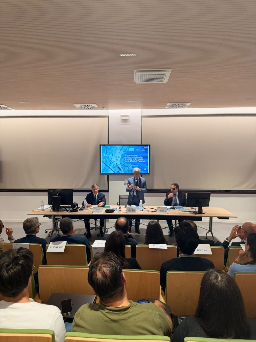 Accordo Università di Palermo-Invitalia: il progetto per promuovere tecnologia, sviluppo dell’imprenditorialità e ricerca