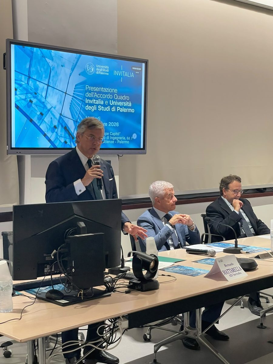 Accordo Università di Palermo-Invitalia: il progetto per promuovere tecnologia, sviluppo dell’imprenditorialità e ricerca