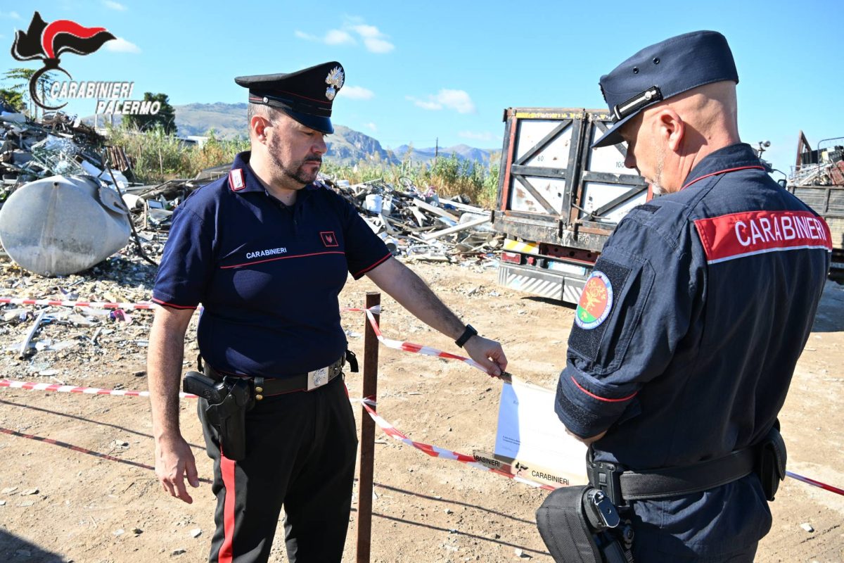 VIDEO | Sequestrata discarica abusiva a Bagheria, era utilizzato come impianto di stoccaggio rifiuti