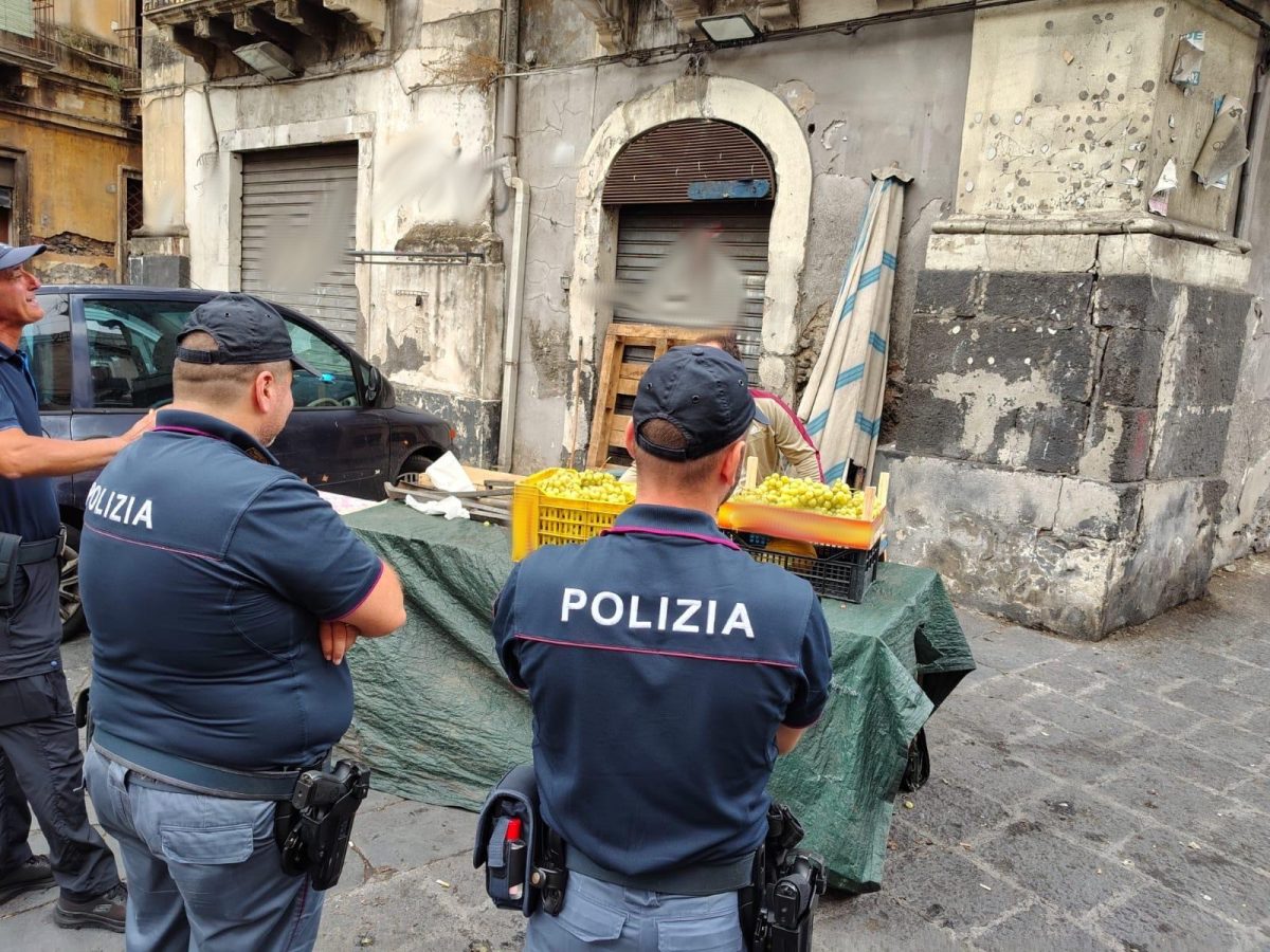 Raffica di controlli a Trappeto e San Cristoforo: sanzioni da migliaia di euro, sequestrate auto e prodotti ortofrutticoli